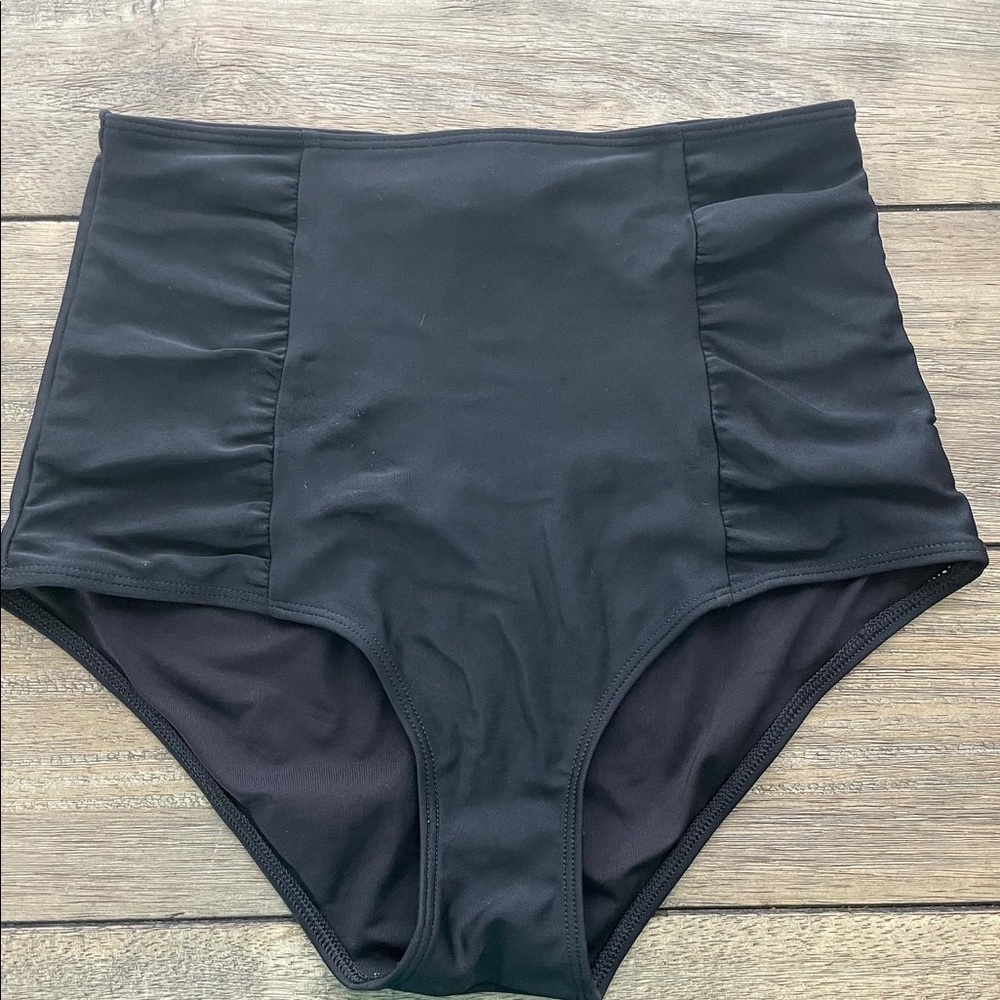 AERIE XS high-waisted bathing suit bottoms